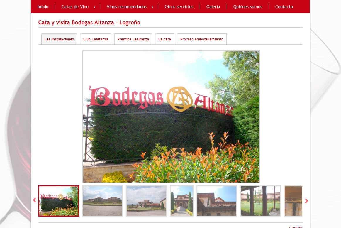 Catas de Vinos - Galería