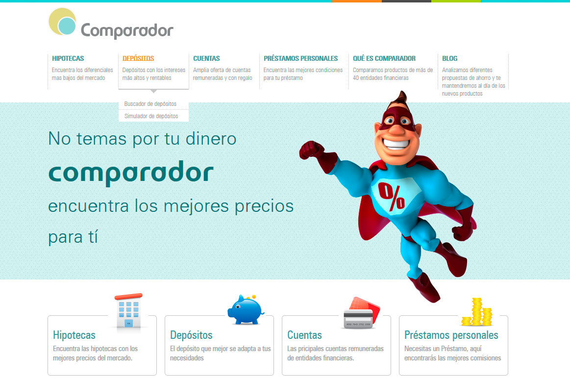 Bankinter - Comparador - Home