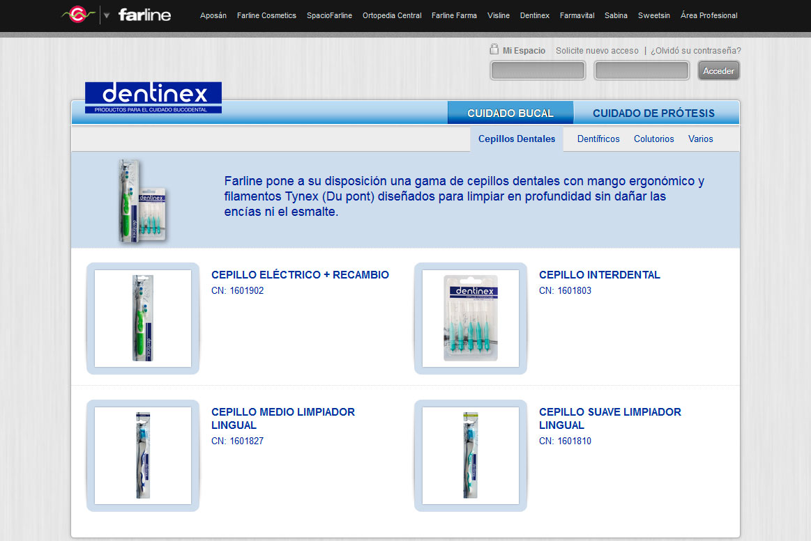 Cofares - Dentinex