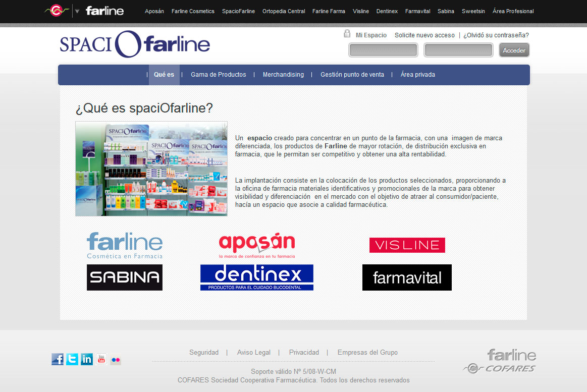 Cofares - Spacio Farline