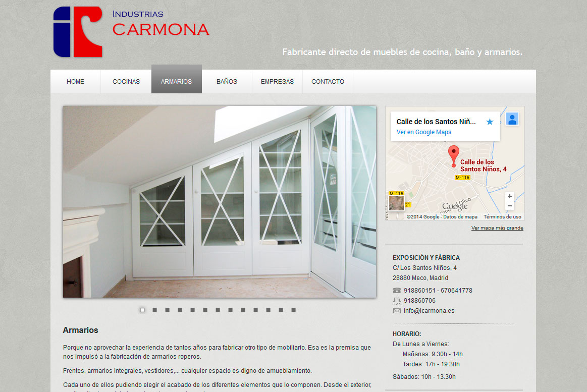 Industrias Carmona - Armarios