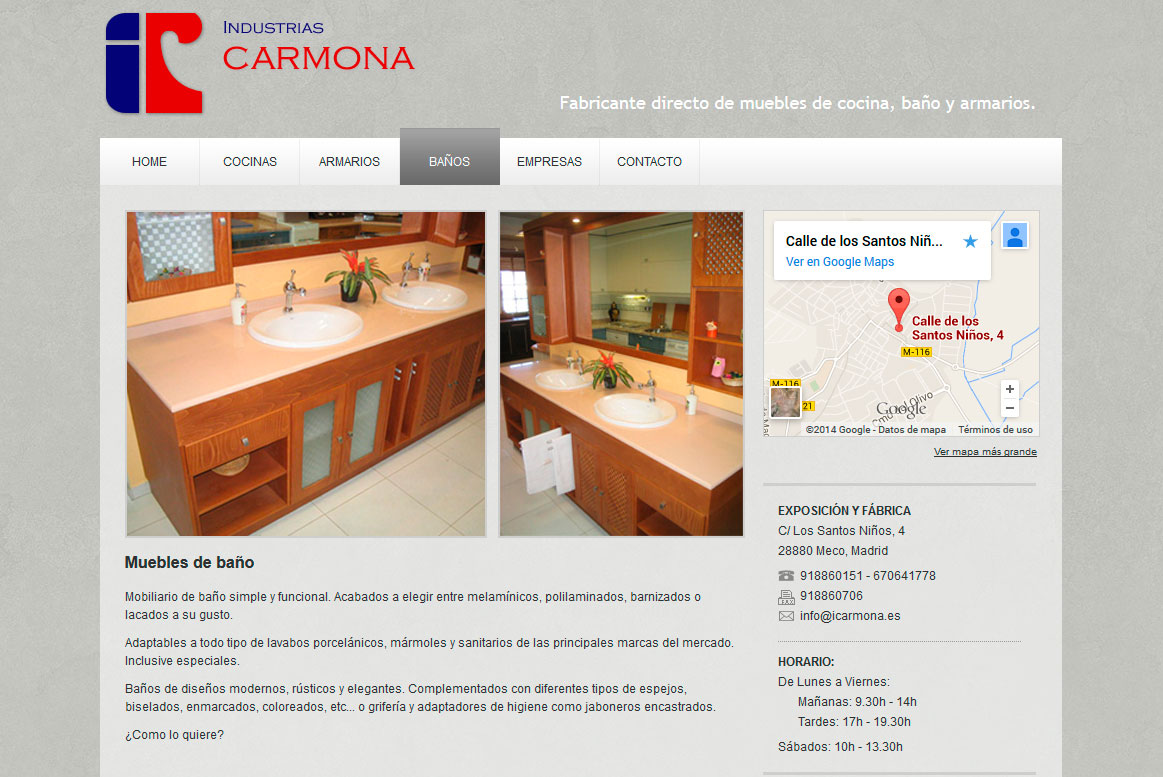 Industrias Carmona - Baños