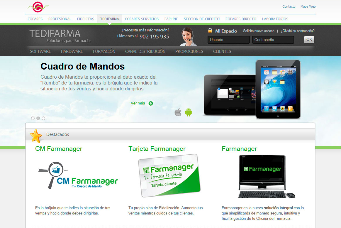 Cofares - Tedifarma - Home