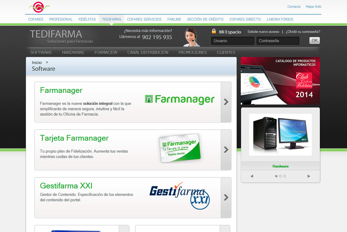 Cofares - Tedifarma - Software