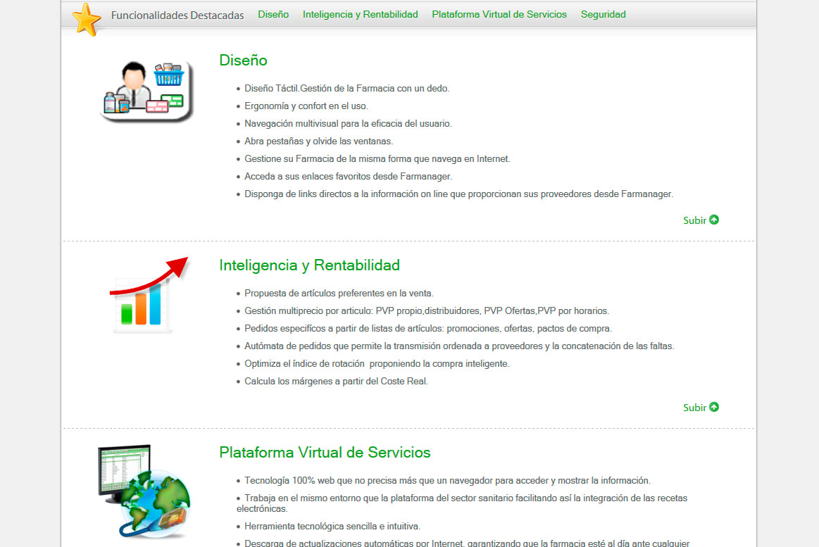 Cofares - Tedifarma - Software - Detalle